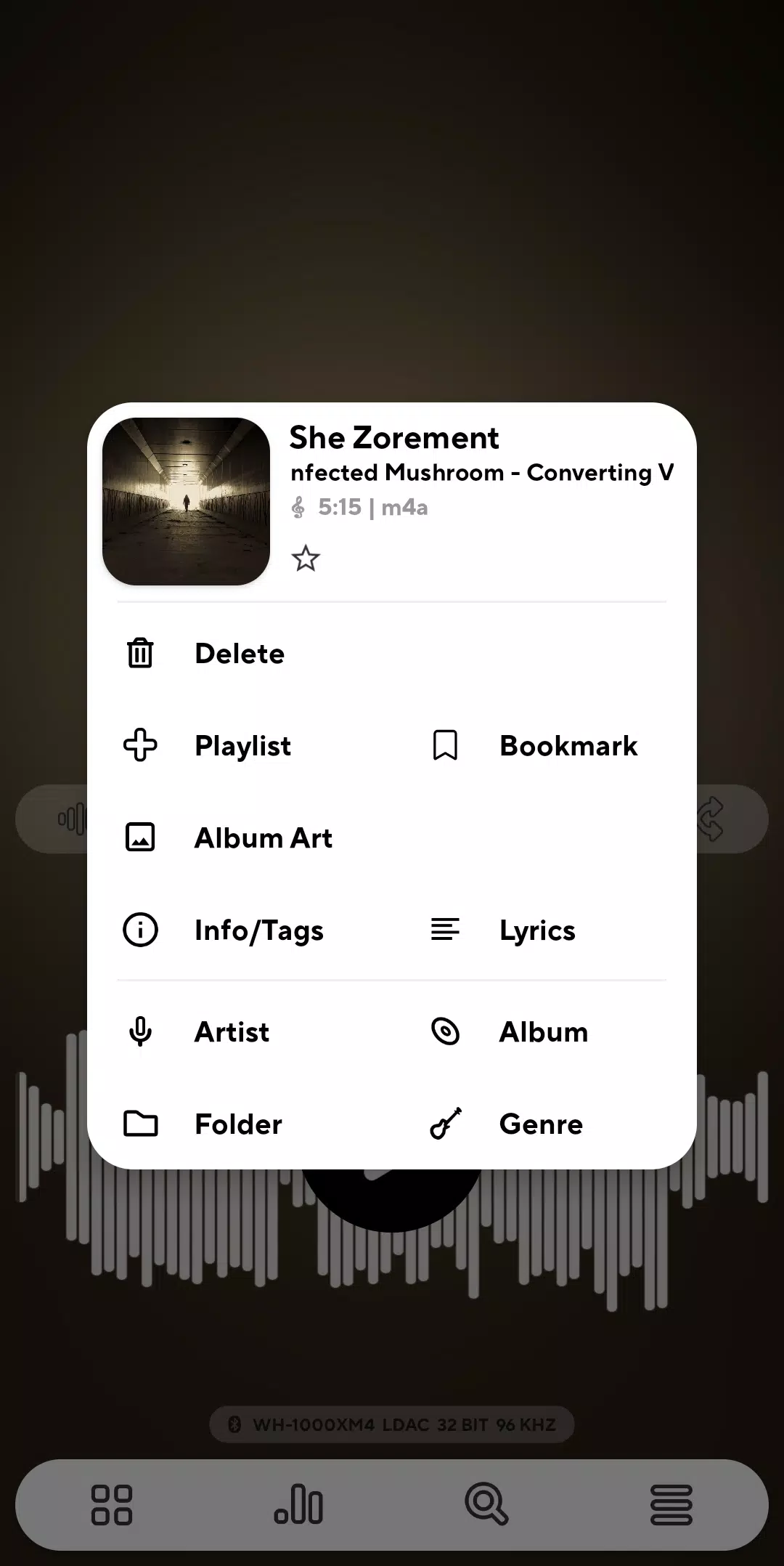 Poweramp Tangkapan skrin 1