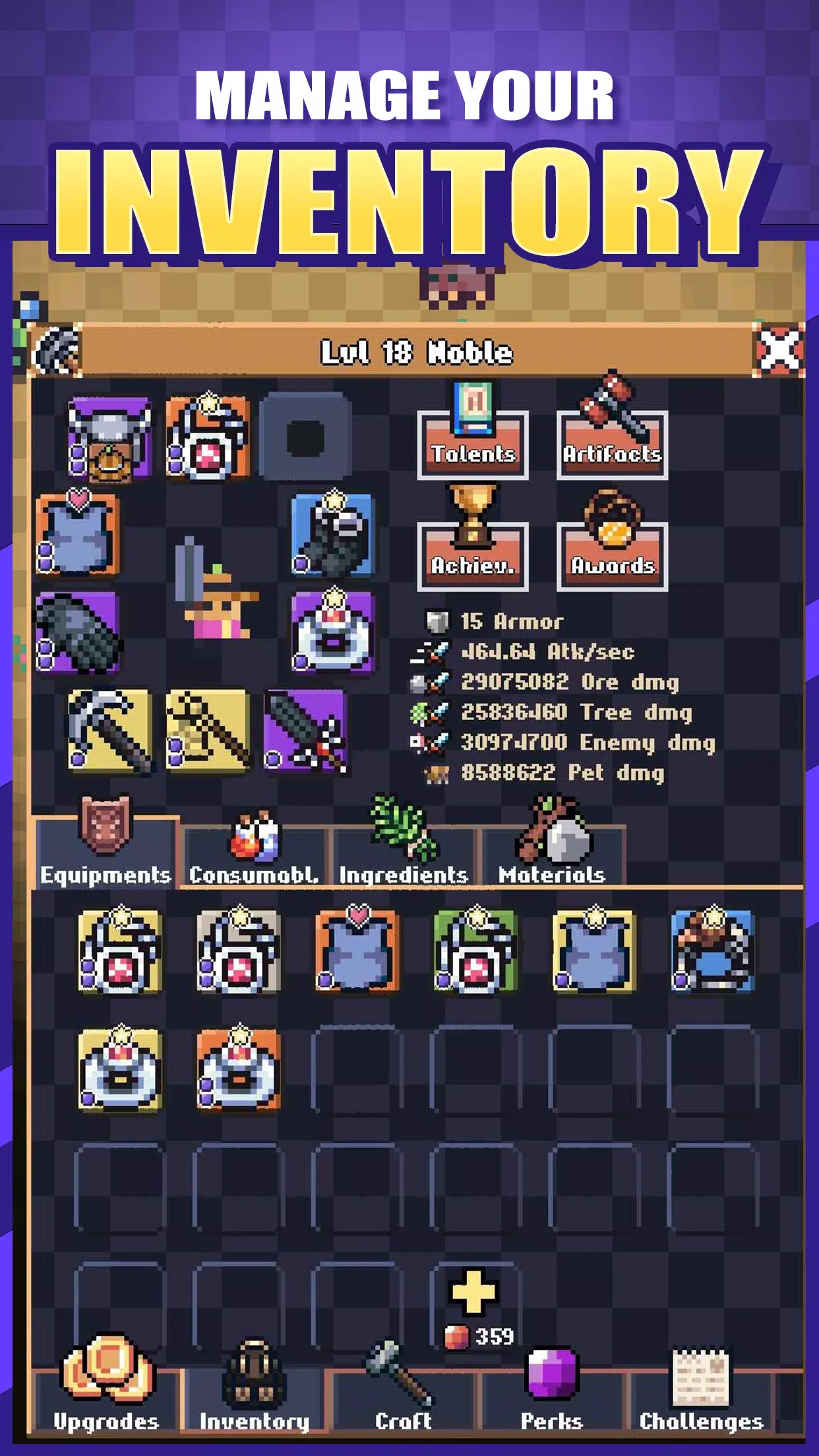 Idle Pocket Crafter 2 ภาพหน้าจอ 2