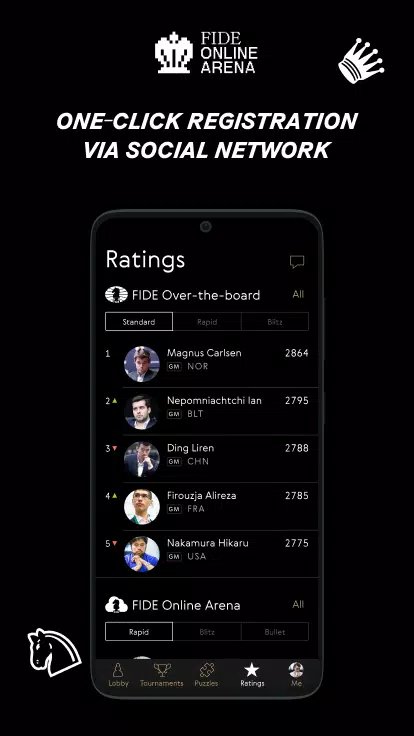 FIDE Online Arena Zrzut ekranu 1