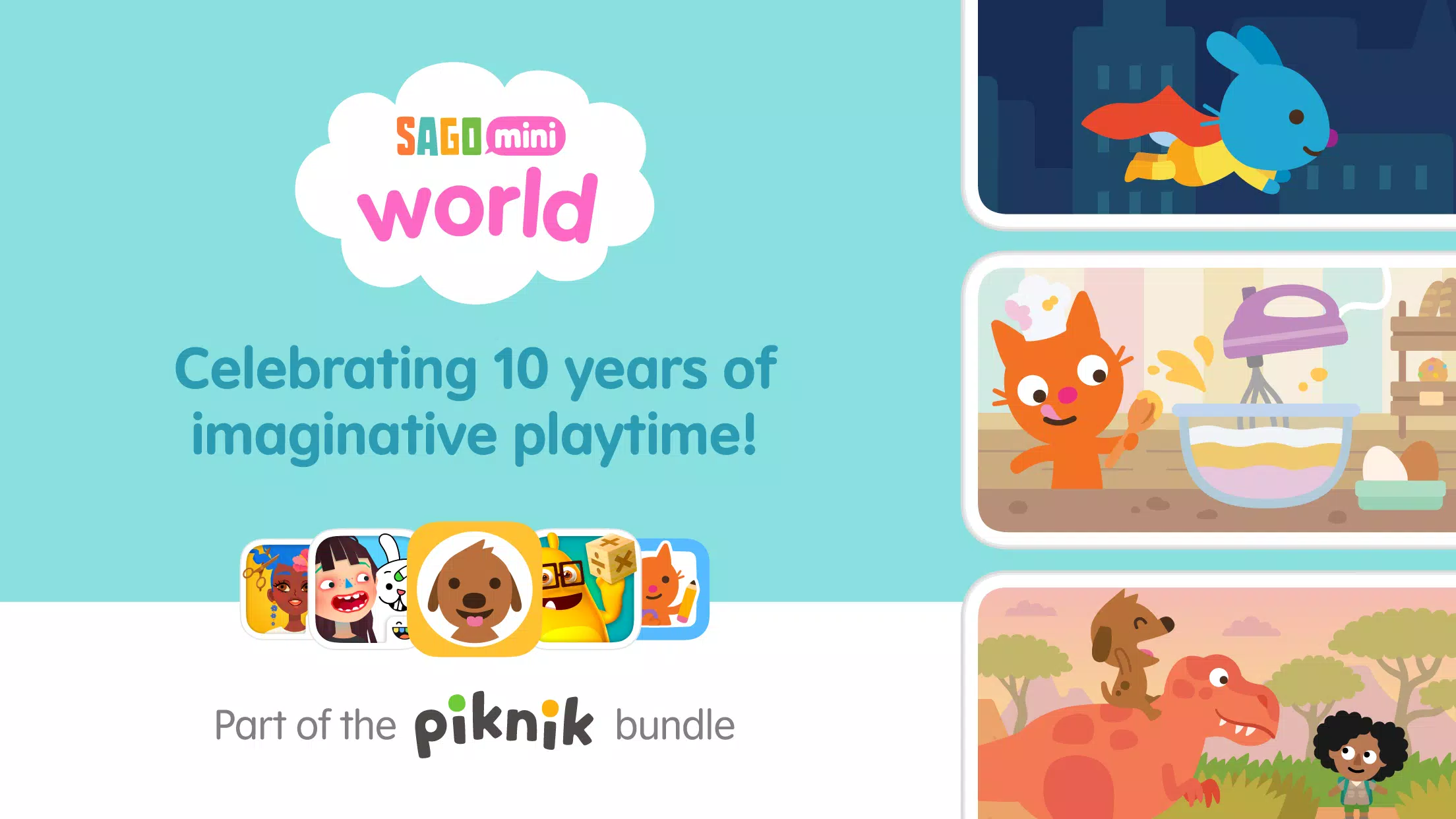 Sago Mini World: Kids Games 스크린샷 0