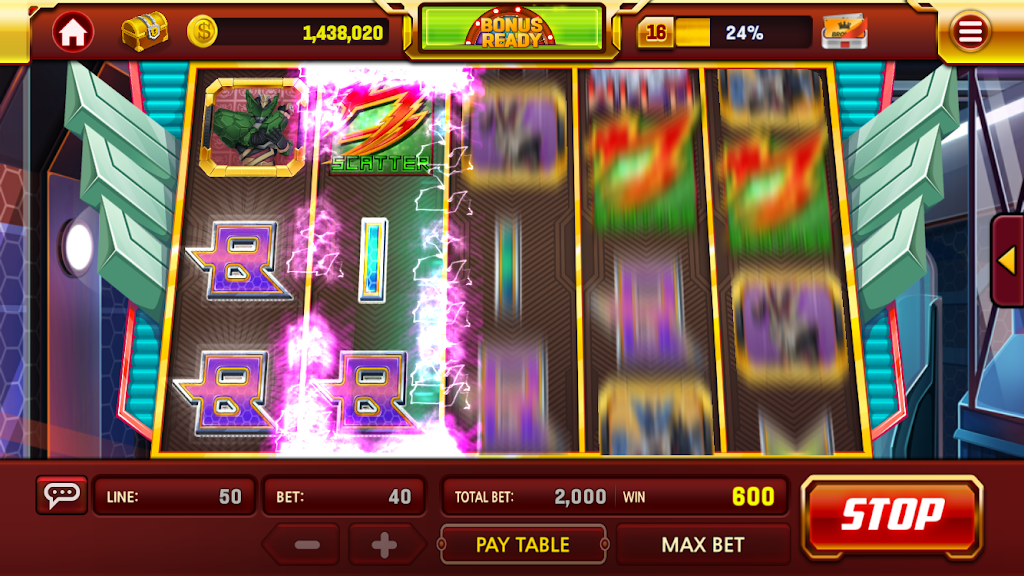 BIMA-X THE SLOTS Screenshot 3