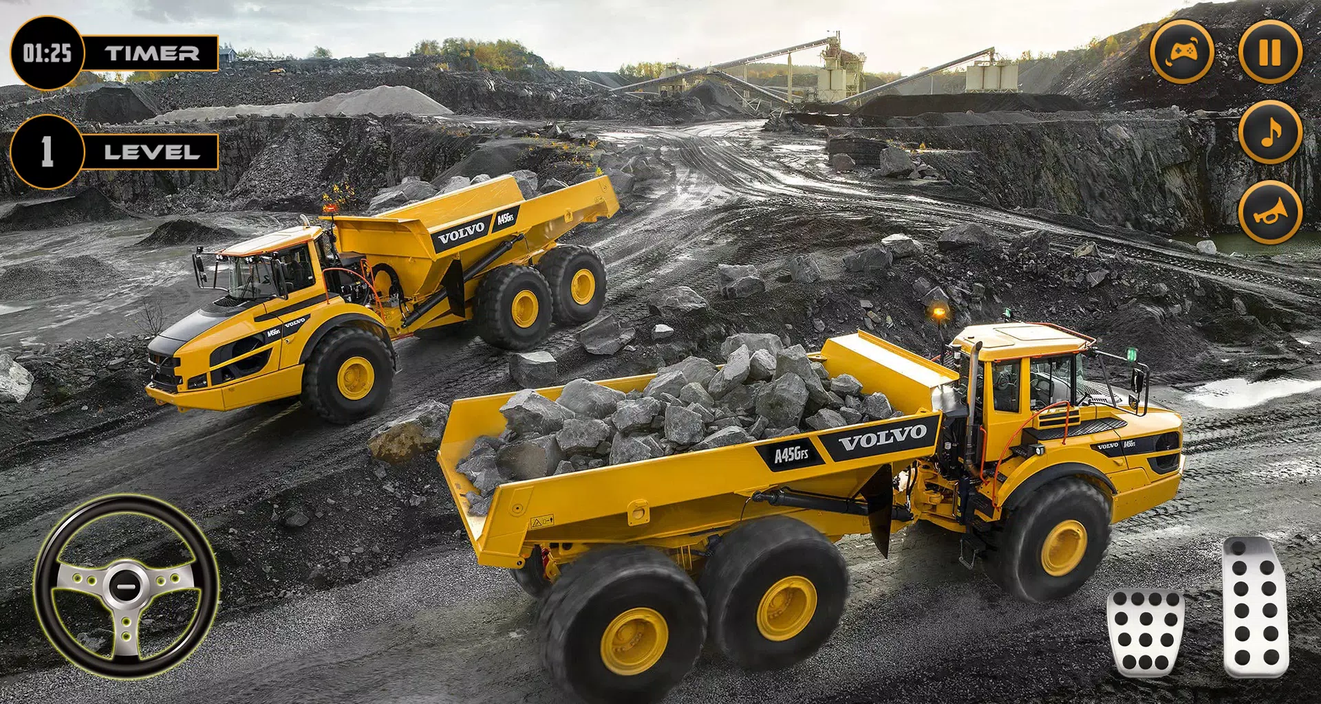 Real Excavator Simulator Games Tangkapan skrin 2