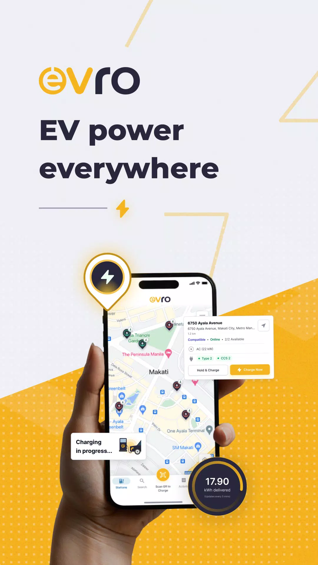 EVRO - EV Power Everywhere Ekran Görüntüsü 0