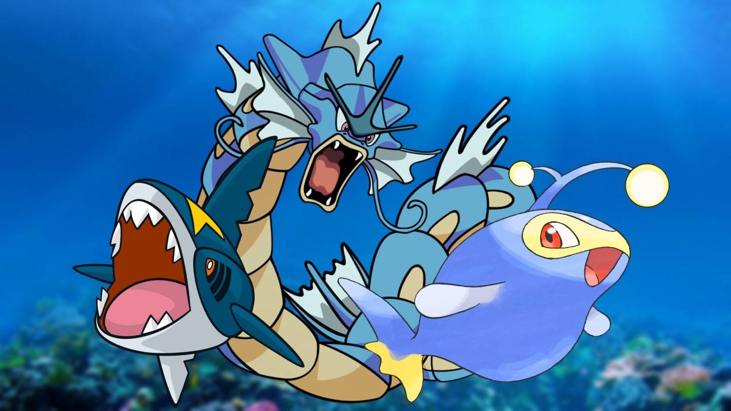 Pokémon's Aquatic Titans: Fish Reign Supreme