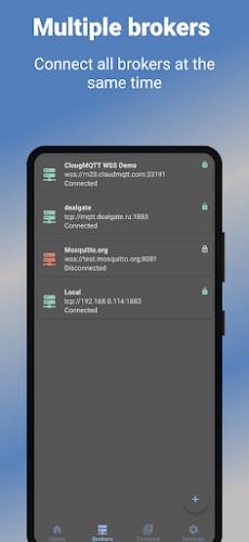 MQTT Dashboard Client Captura de pantalla 1