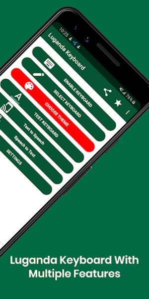 Luganda Keyboard Ekran Görüntüsü 0