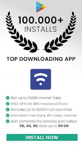 Daily Internet Data 50 GB MB Zrzut ekranu 0