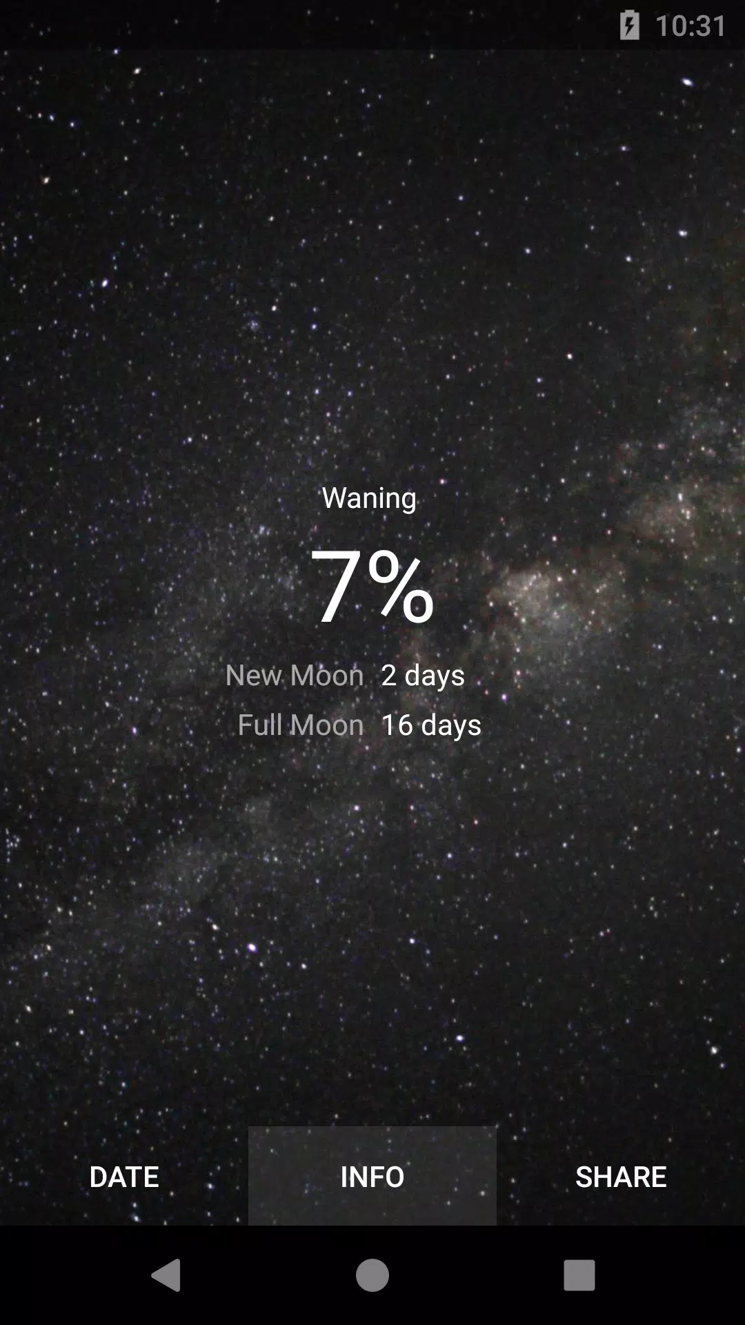 MOON - Current Moon Phase Tangkapan skrin 1