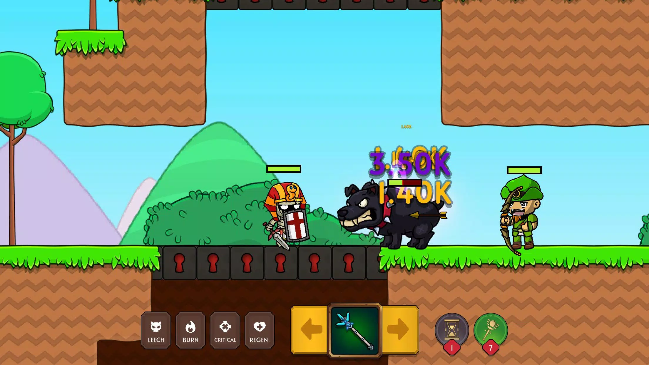 Knight Hero 2 ဖန်သားပြင်ဓာတ်ပုံ 3