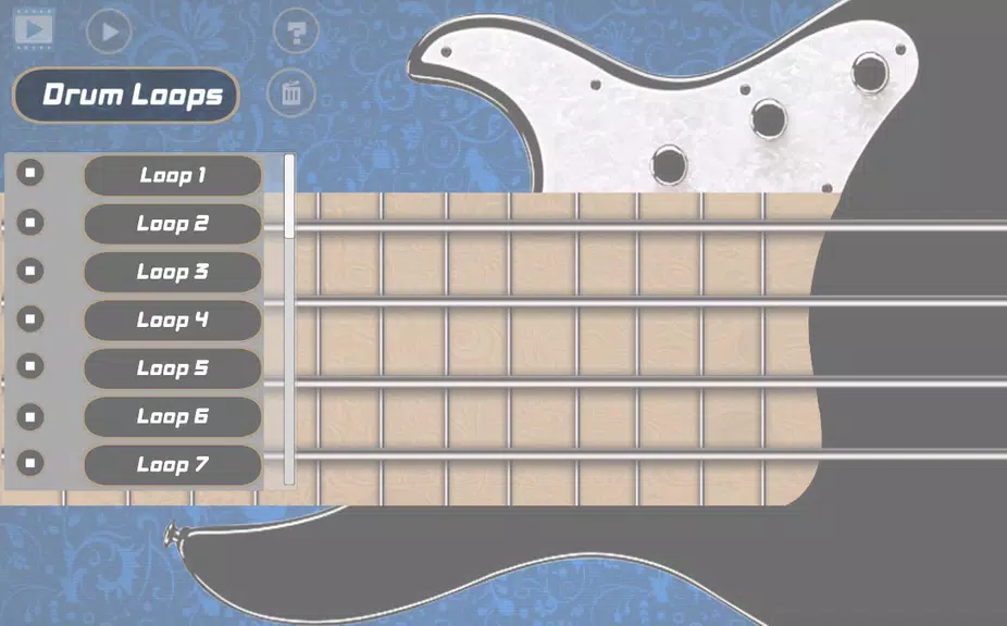 Electric Bass Guitar Tangkapan skrin 1