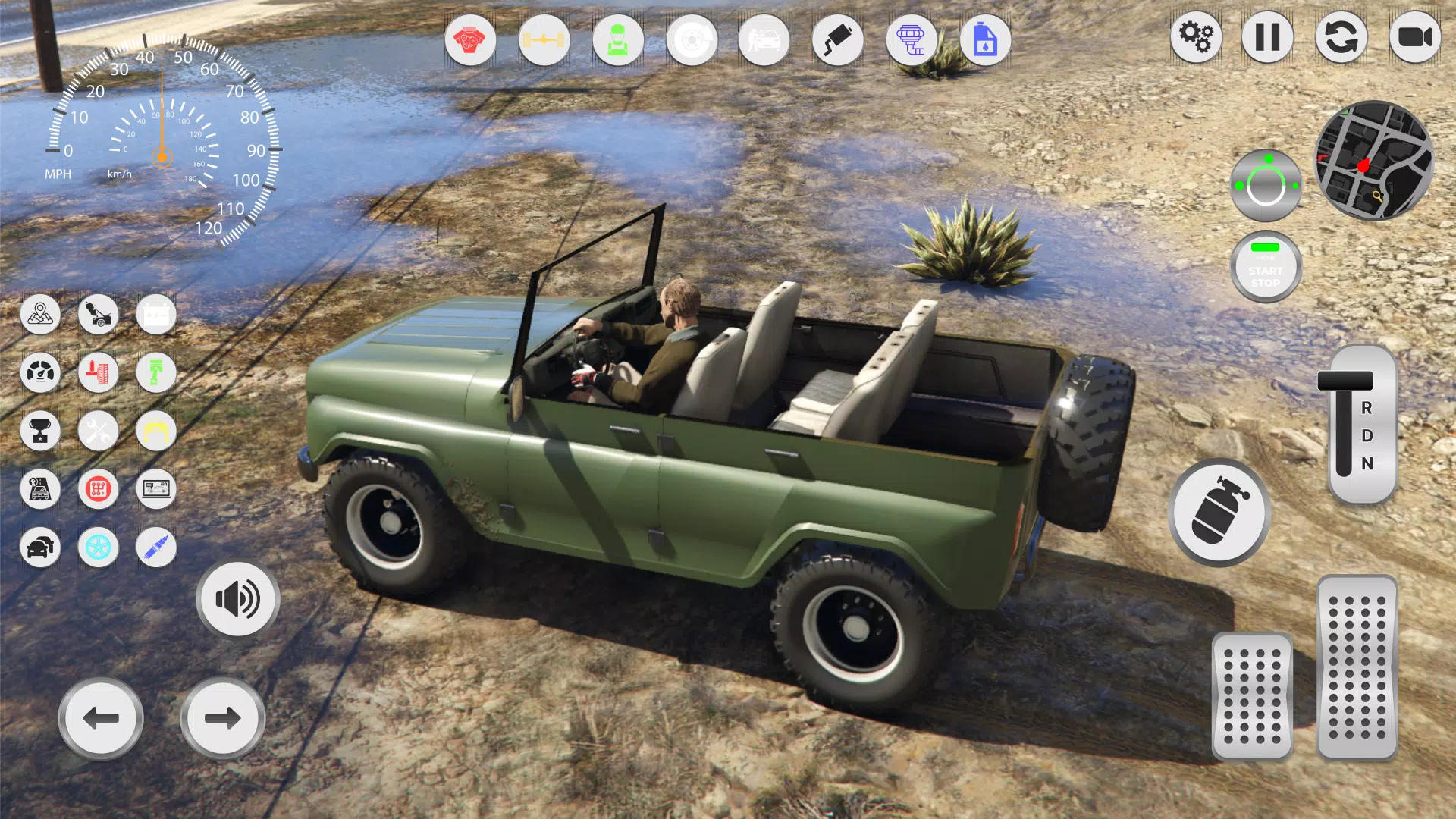 UAZ Hunter 4x4 Russian SUV应用截图第1张