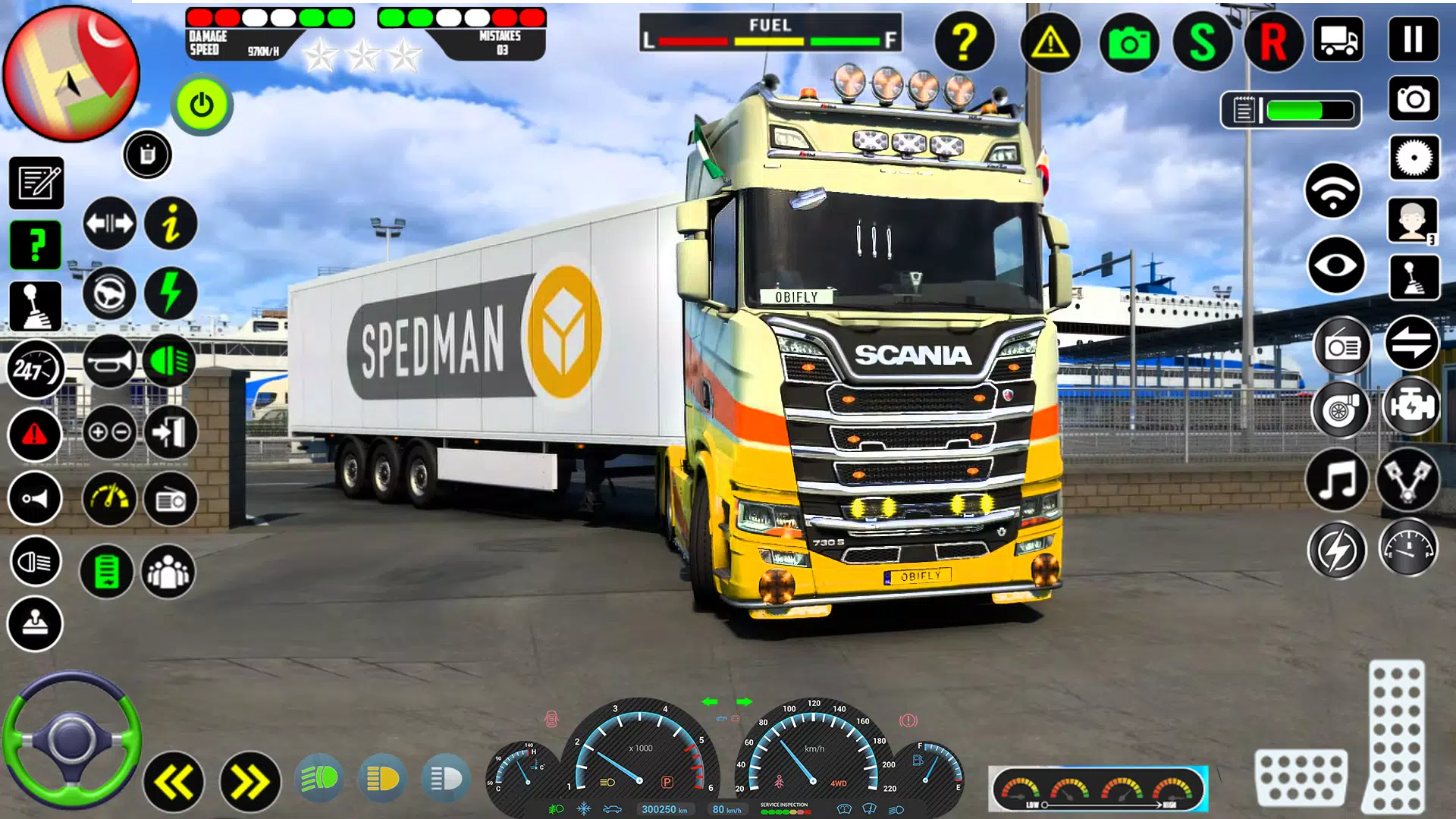 Cargo Truck Driving Euro Truck ဖန်သားပြင်ဓာတ်ပုံ 1