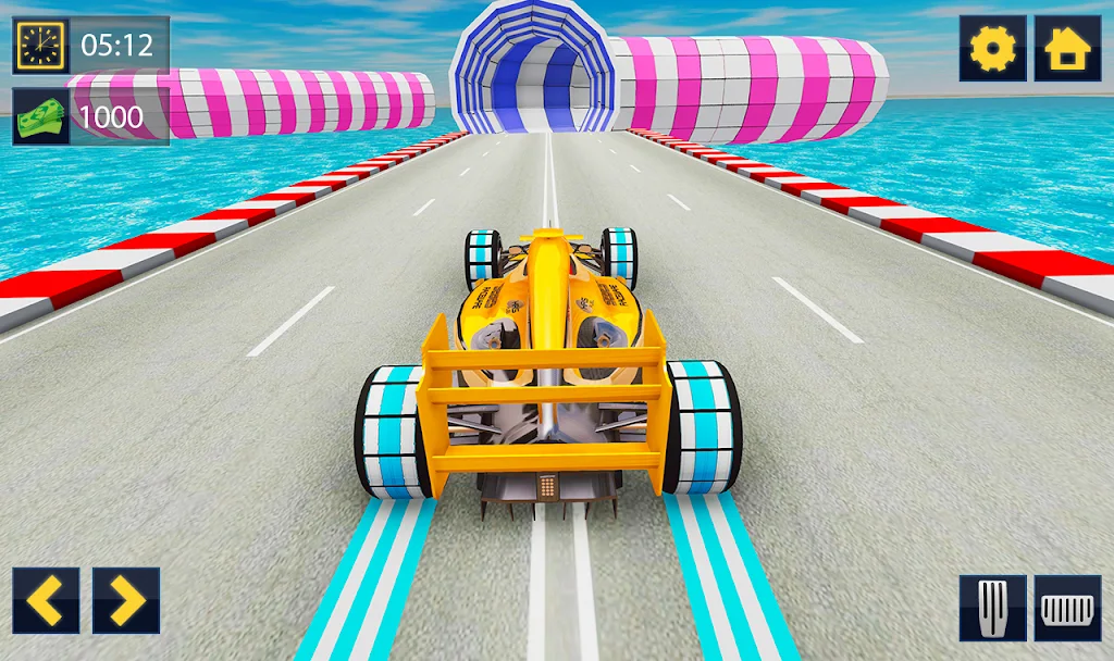 Impossible Formula Car Racing Stunt New Free Games スクリーンショット 0