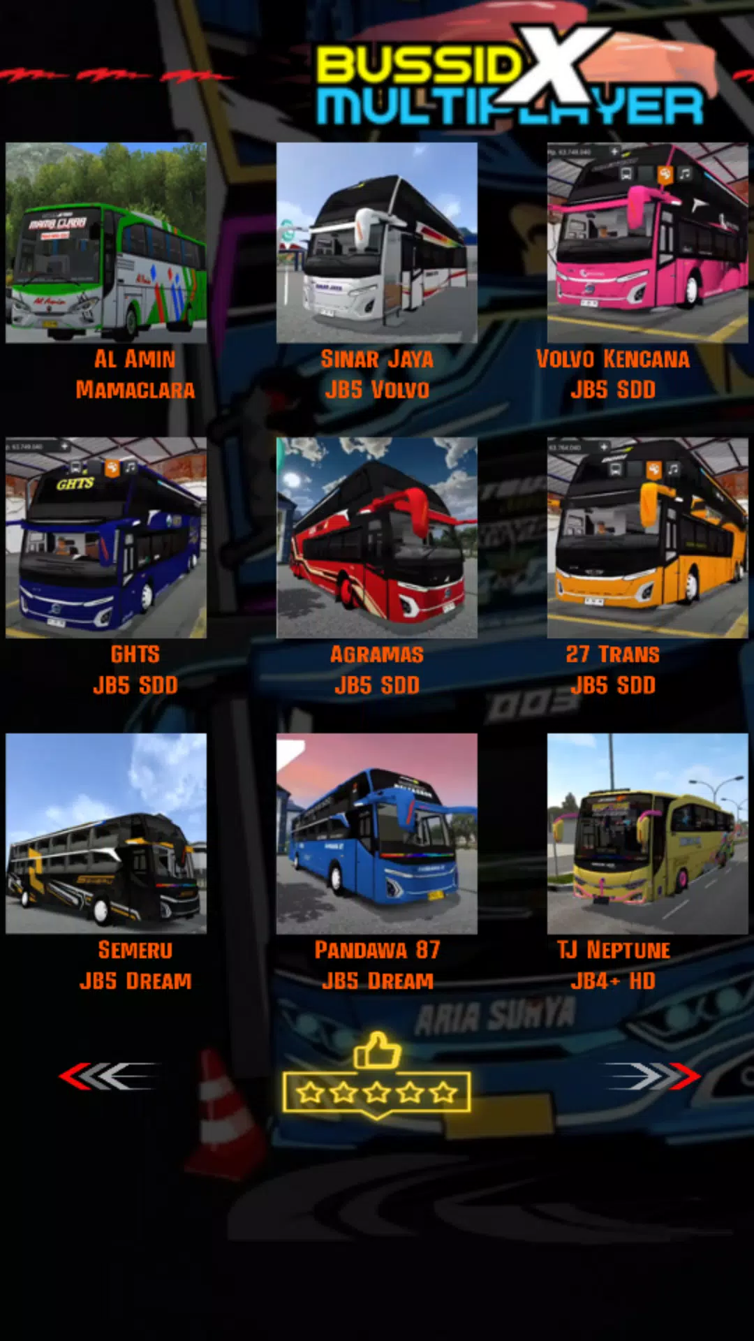 Mod Bussid X Multiplayer ဖန်သားပြင်ဓာတ်ပုံ 2