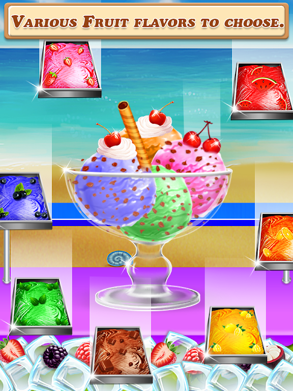 Street Ice Cream Shop Game Capture d'écran 2