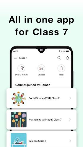 Schermata Class 7 CBSE NCERT & Maths App 0