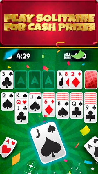 Solitaire Real Cash: Card Game Ekran Görüntüsü 0