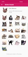 Cat Memes Stickers WASticker स्क्रीनशॉट 2