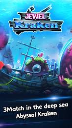 Jewel Kraken: Match 3 Blast Ảnh chụp màn hình 0