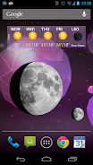 Moon Phase Widget स्क्रीनशॉट 3