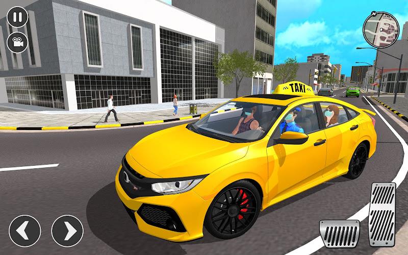 Open World Taxi Sim 2023 Captura de pantalla 0