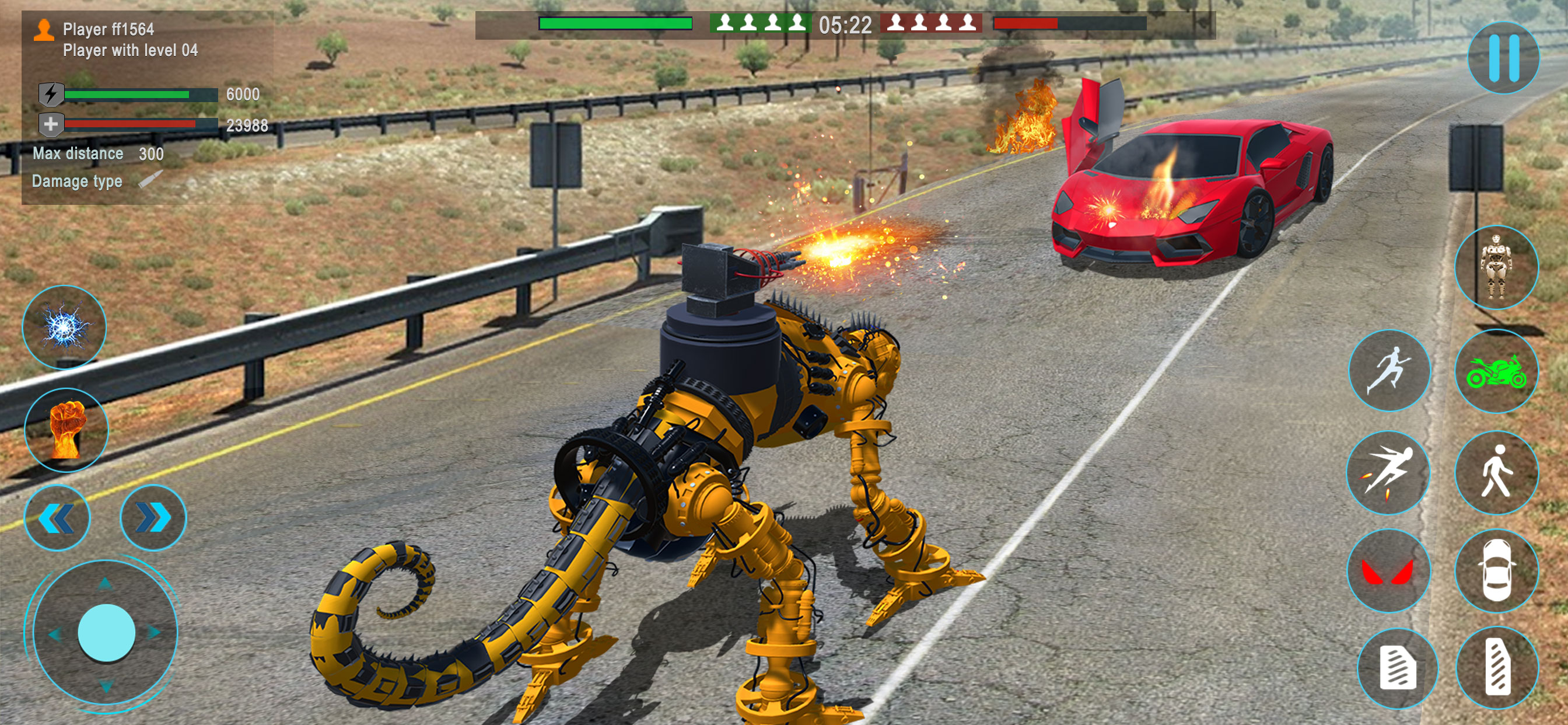 Bike Robot Transformation Game Screenshot 1