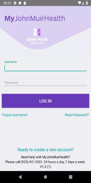 MyJohnMuirHealth Capture d'écran 0