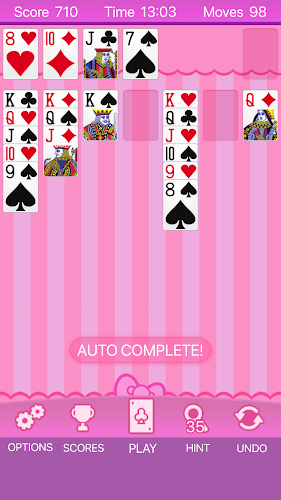 Pink Solitaire Ảnh chụp màn hình 0