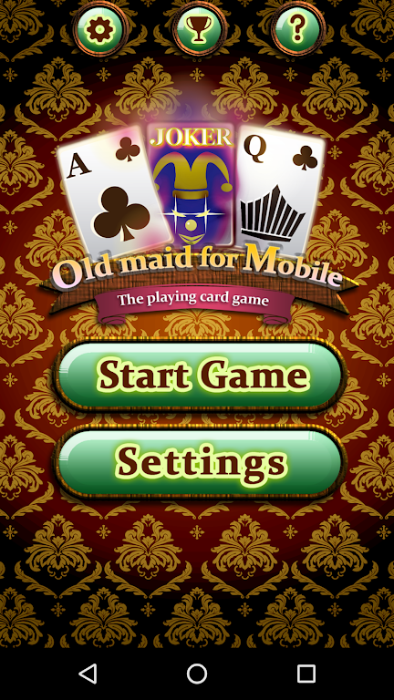Old maid for Mobile(the card game) スクリーンショット 2