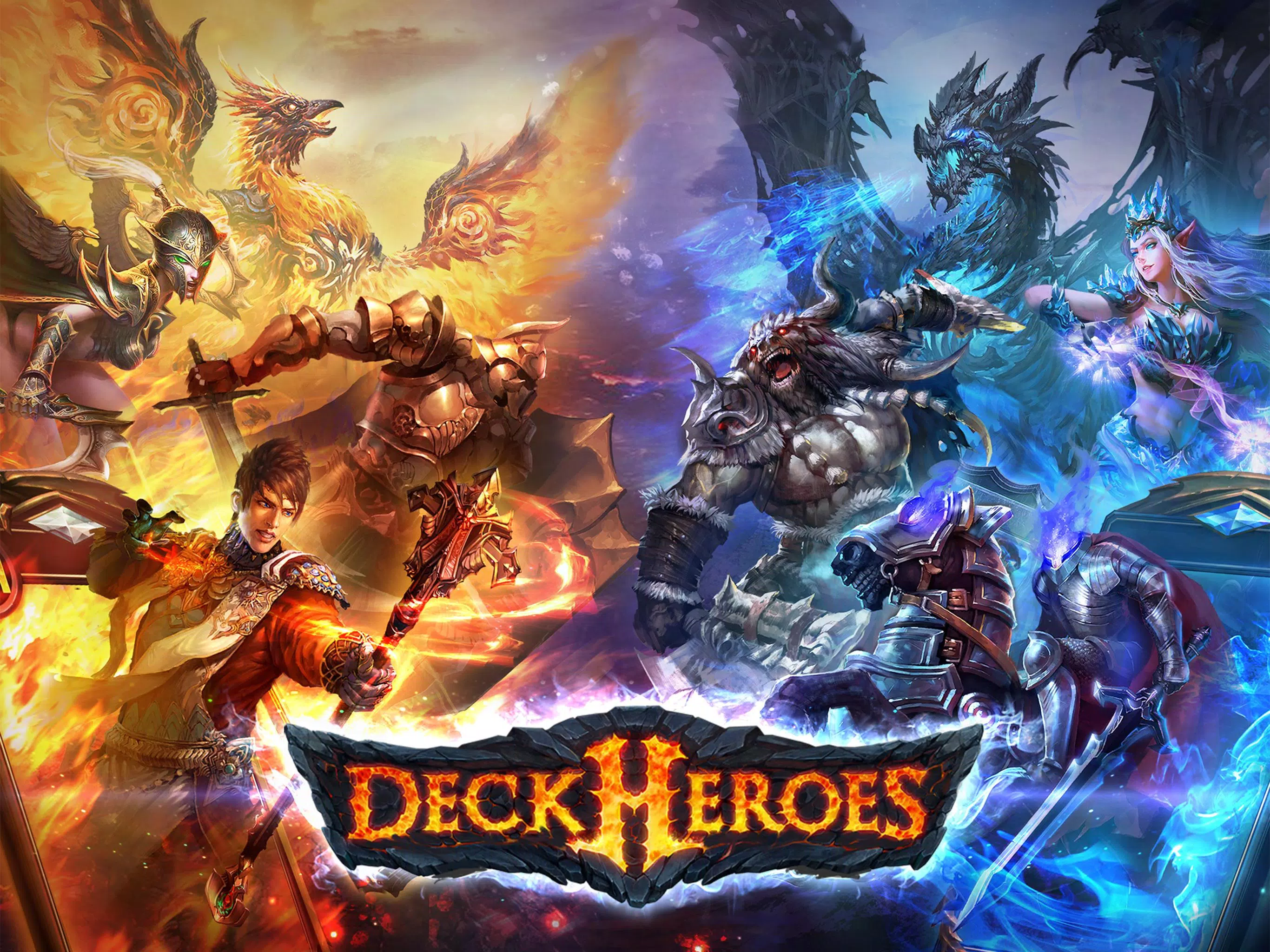 Deck Heroes ဖန်သားပြင်ဓာတ်ပုံ 0