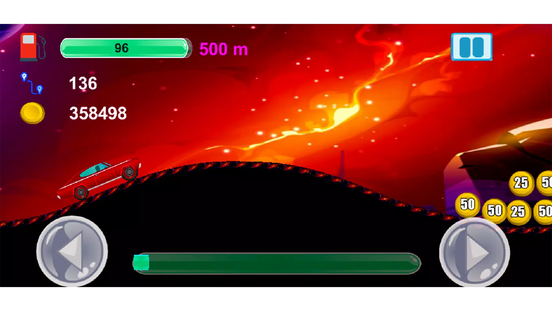 Hill Climb Car Race Adventure應用截圖第3張