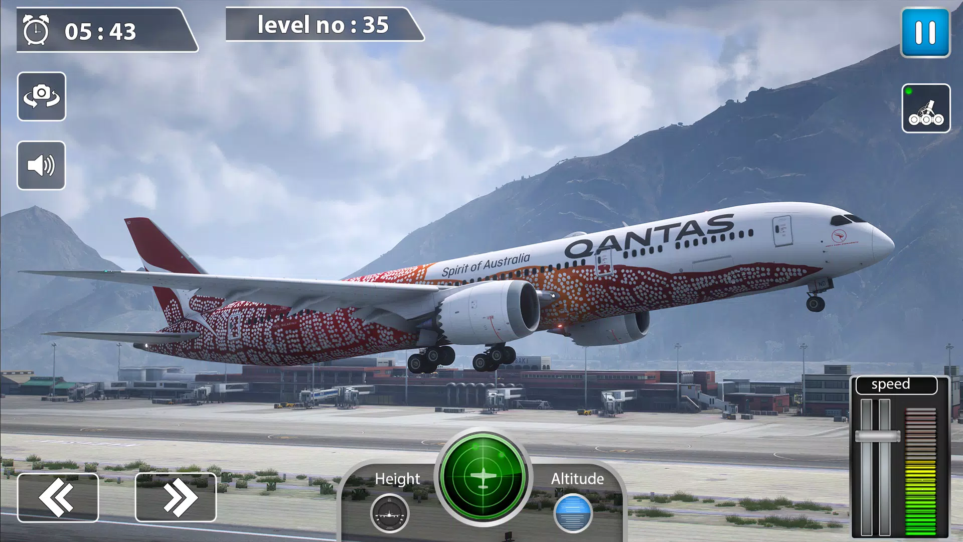 Airplane Flight 3d Simulator स्क्रीनशॉट 3