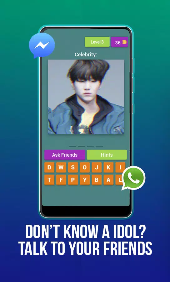 Schermata Kpop Idol Quiz 3