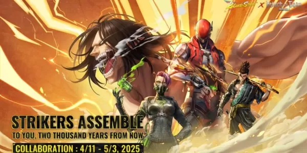 Blood Strike Partners met Attack on Titan voor exclusieve thema -items, beschikbaar voor een beperkte tijd.