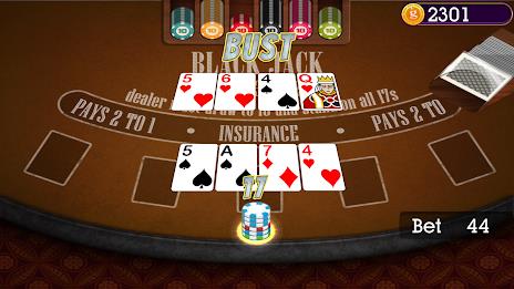 Casino Blackjack Capture d'écran 1