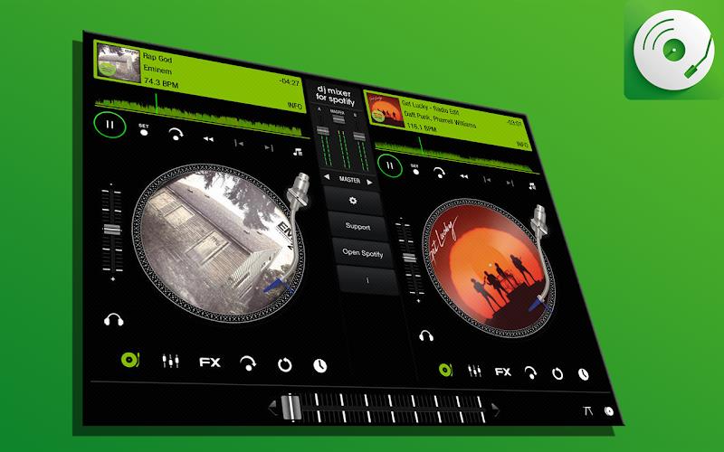 Djify - Dj mixer For spotify Screenshot 1