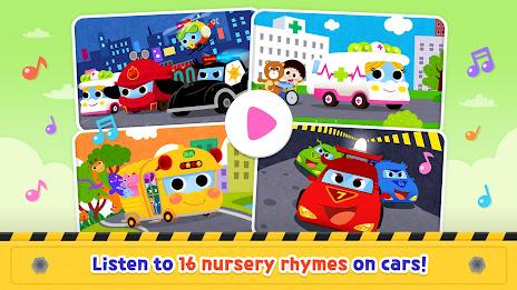 Baby Shark Car Town: Kid Games ဖန်သားပြင်ဓာတ်ပုံ 0