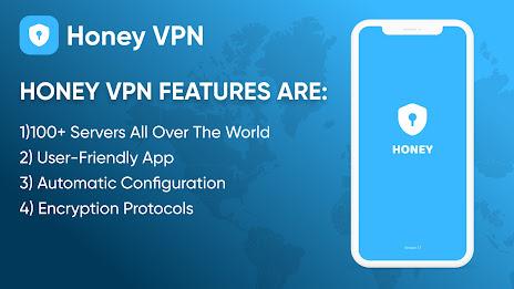 Honey VPN - Fast & Secure スクリーンショット 3