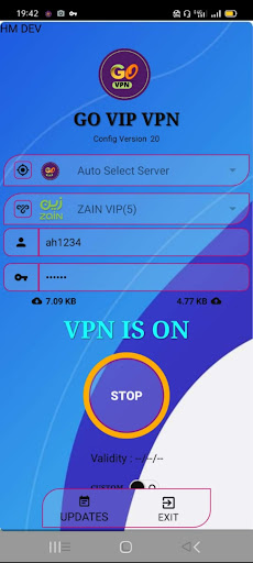 GO VIP VPN Screenshot 2