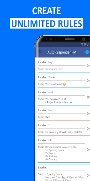 AutoResponder for FB Messenger ဖန်သားပြင်ဓာတ်ပုံ 0