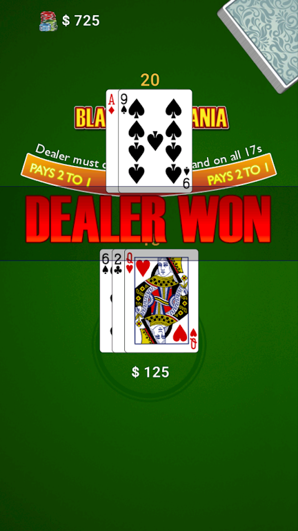 BlackJack Mania应用截图第1张