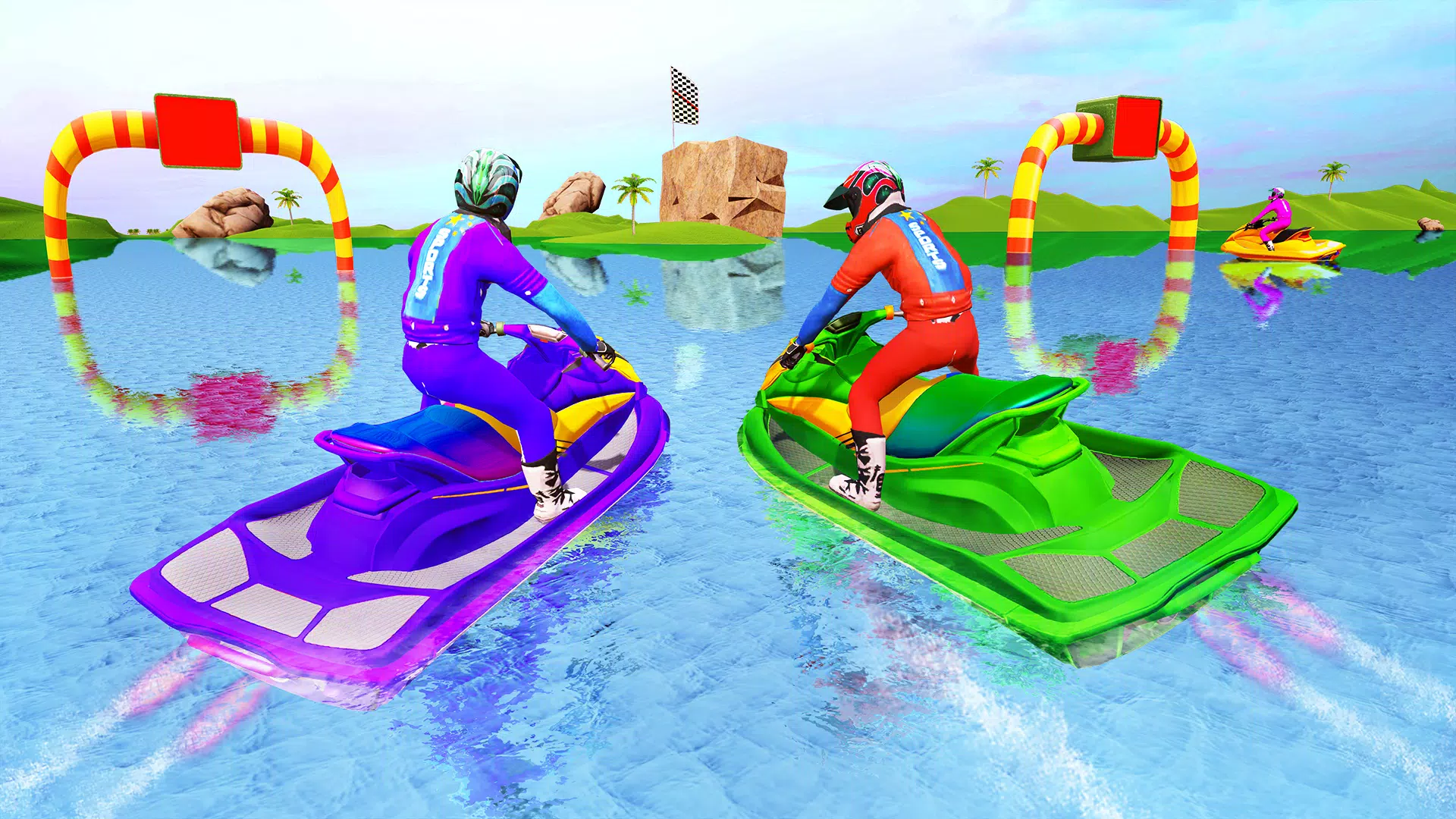 Jet Ski Games Boat Racing Game Screenshot 2