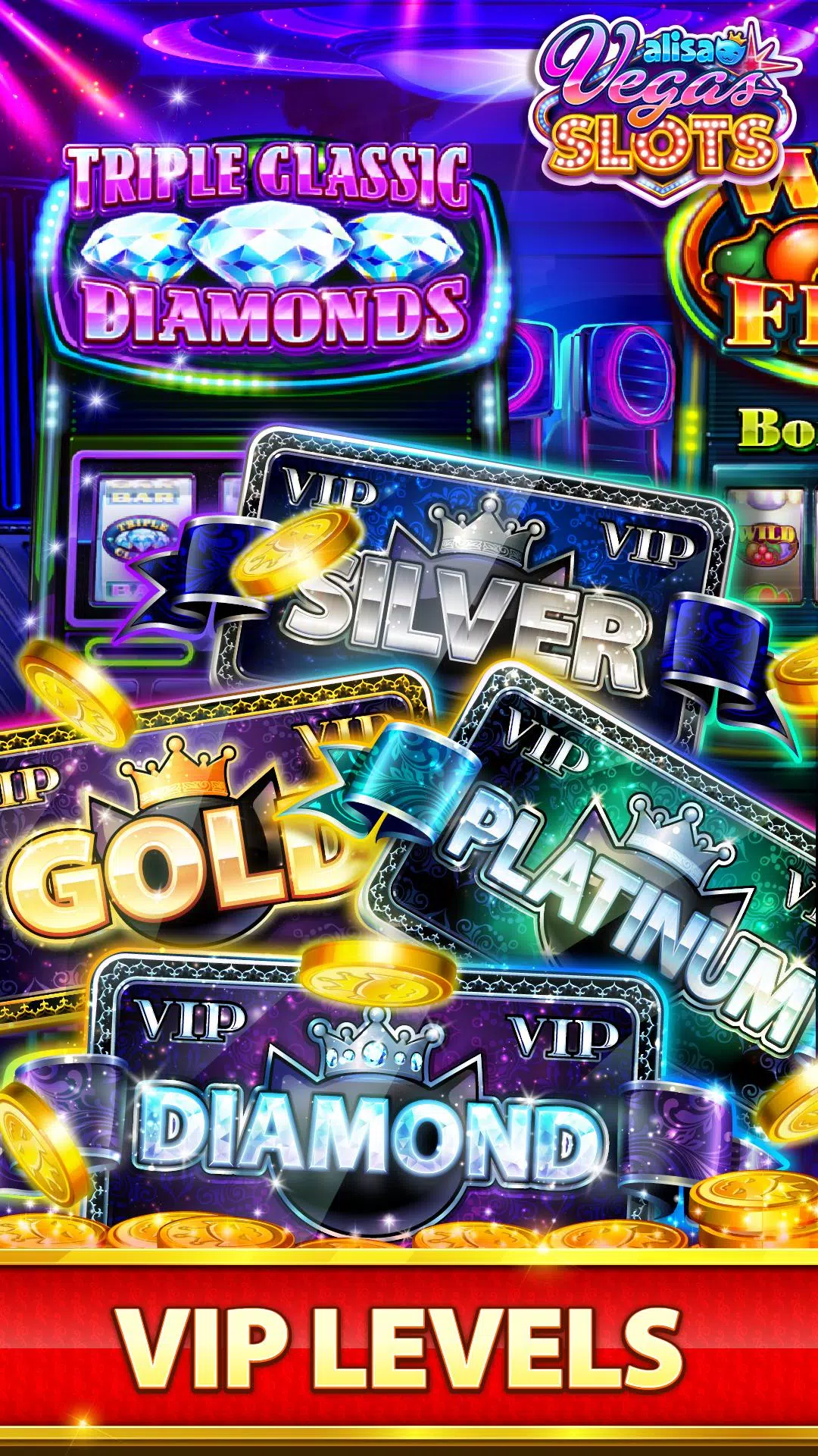 VEGAS Slots by Alisa –Free Fu Ảnh chụp màn hình 3