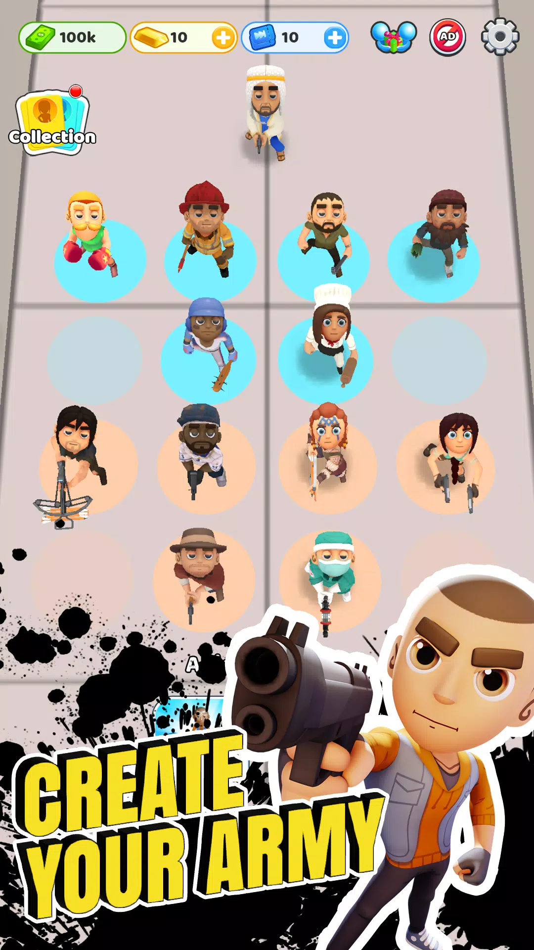 Survivor Idle Run Скриншот 1