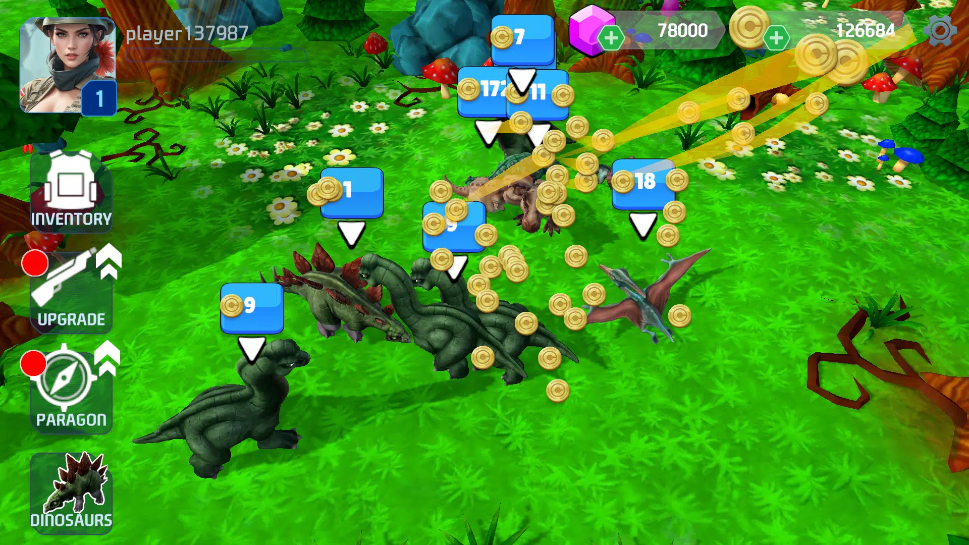 Dinosaur Park: Jurassic Chase 스크린샷 0