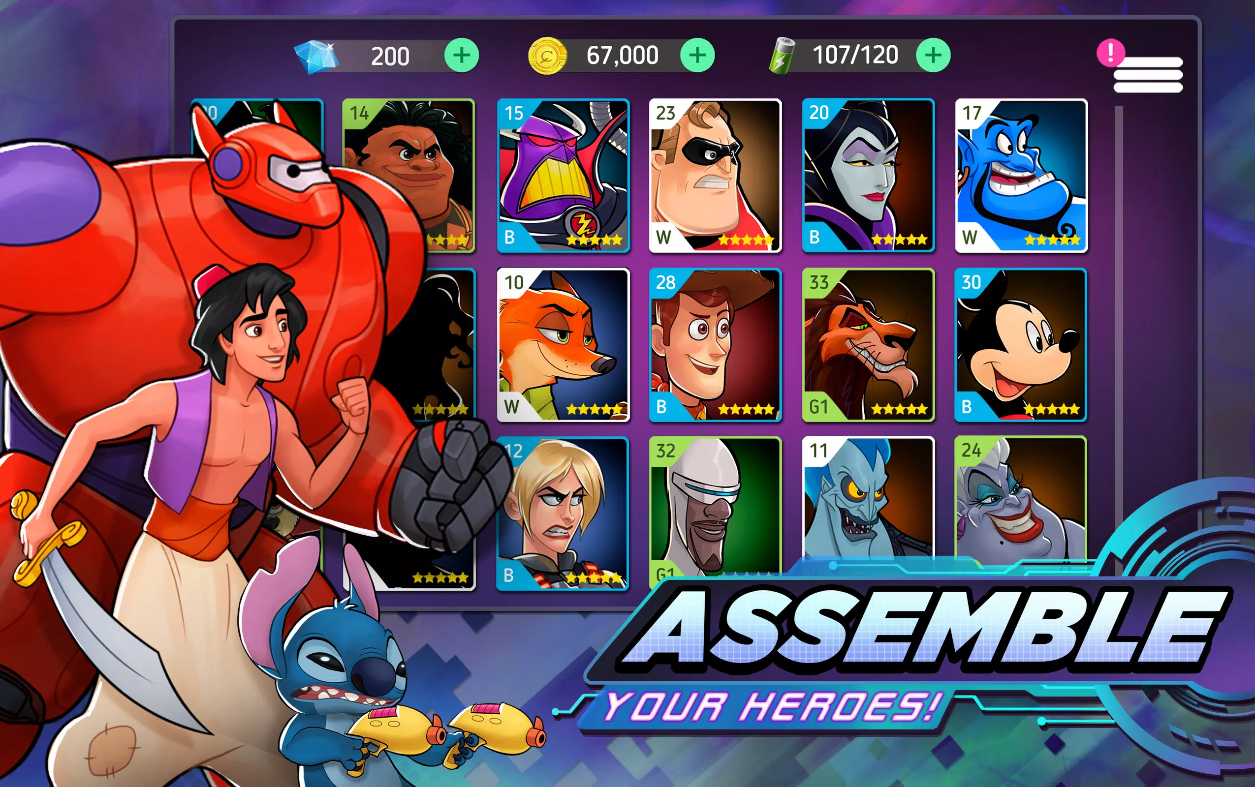 Disney Heroes Tangkapan skrin 2
