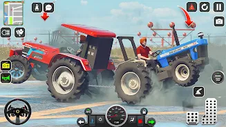 Modern Farmer Tractor Sim 3D Скриншот 3