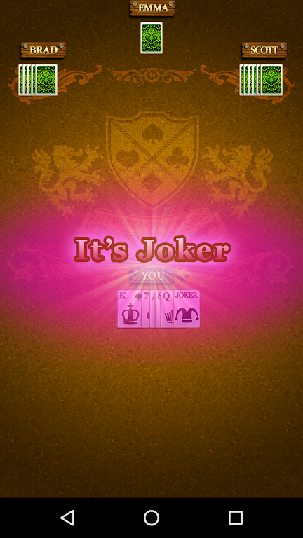 Old maid for Mobile(the card game) スクリーンショット 1