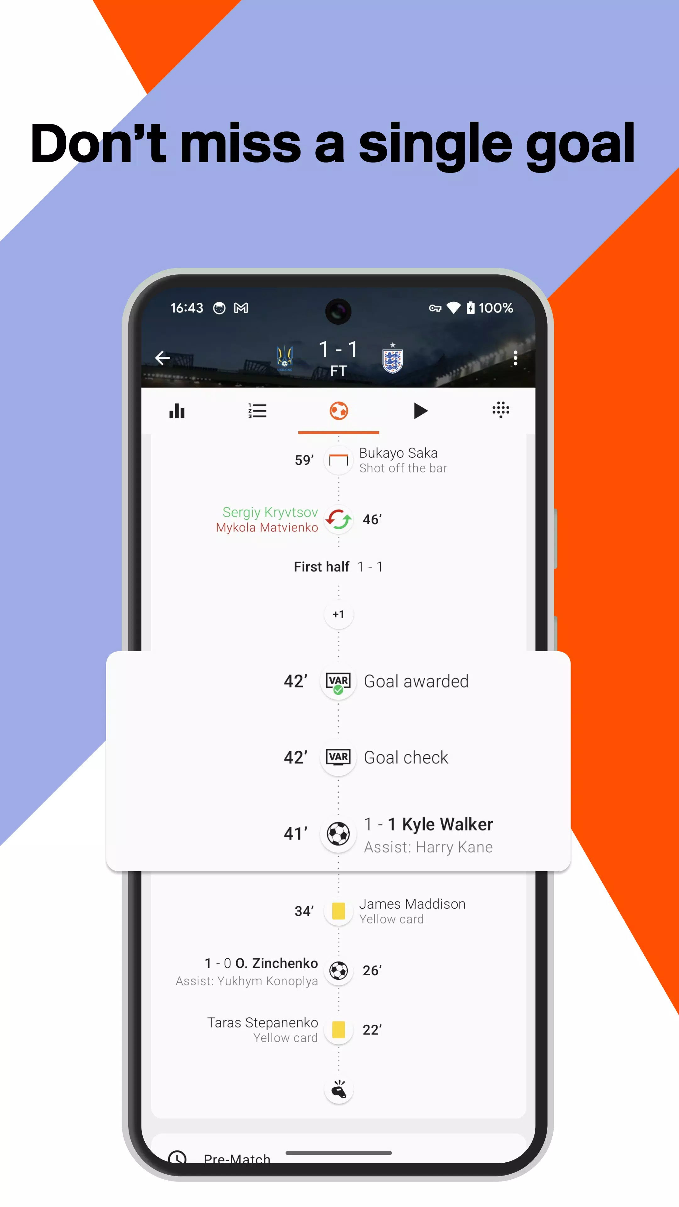 Forza Football - Live Scores स्क्रीनशॉट 2