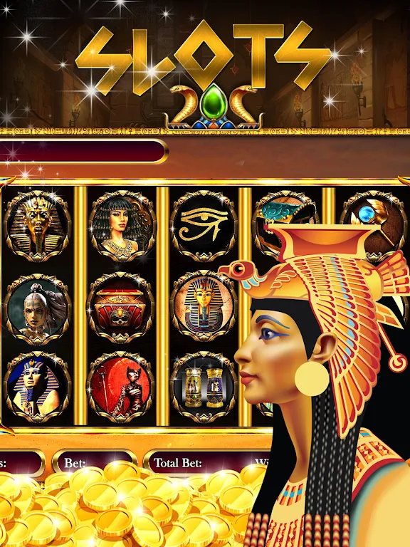 Pharaoh Slots - Ancient Casino स्क्रीनशॉट 1